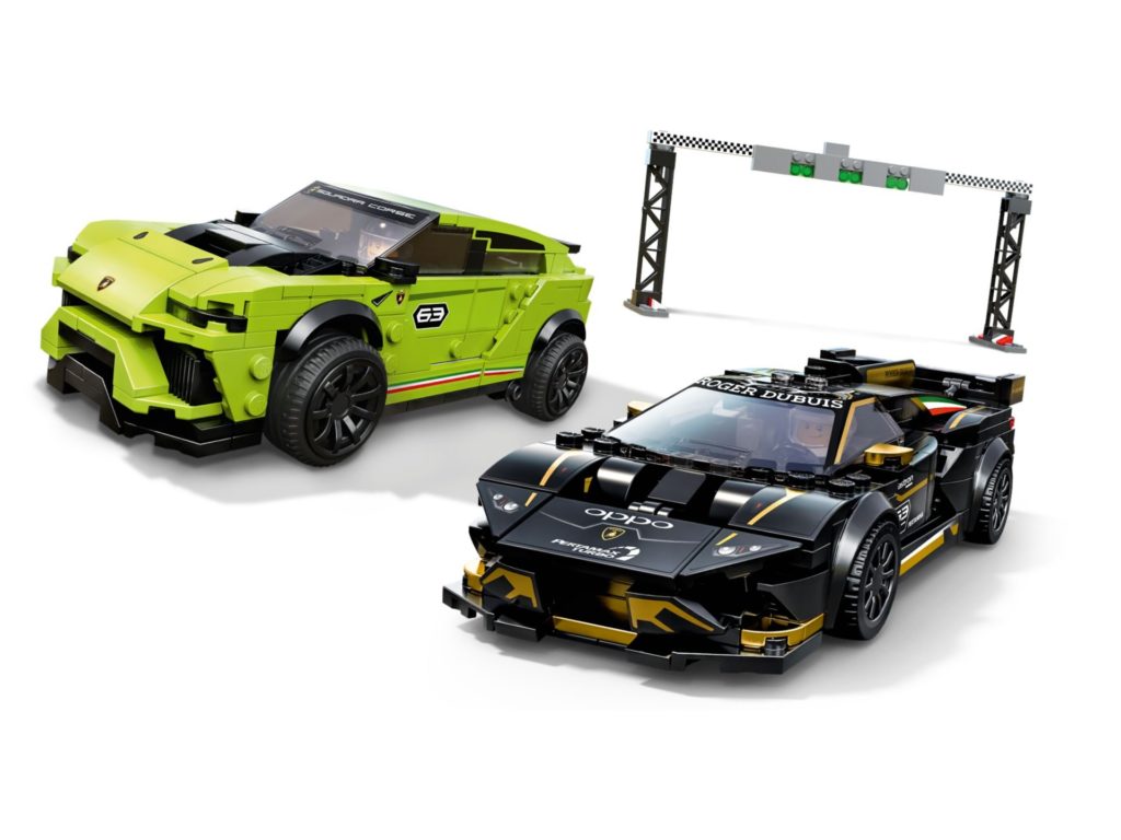 LEGO® Speed Champions 76899 Lamborghini Huracán Super Trofeo EVO & Urus ST-X | ©LEGO Gruppe