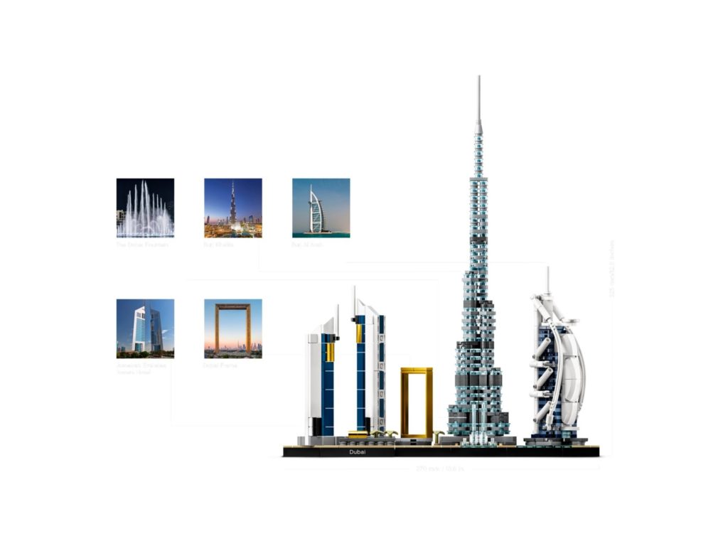 LEGO® Architecture 21052 Dubai | ©LEGO Gruppe