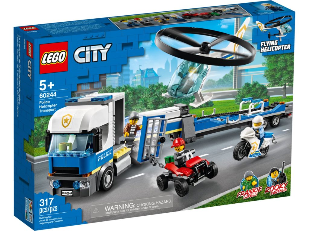 LEGO® City 60244 Polizeihubschrauber-Transport | ©LEGO Gruppe