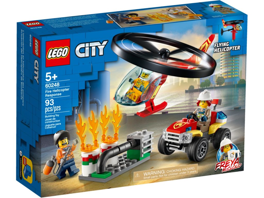 LEGO® City 60248 Einsatz mit dem Feuerwehrhubschrauber | ©LEGO Gruppe