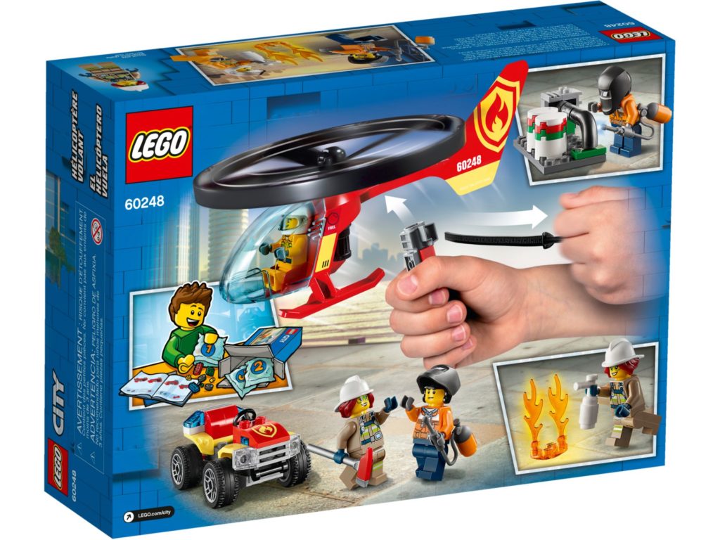 LEGO® City 60248 Einsatz mit dem Feuerwehrhubschrauber | ©LEGO Gruppe