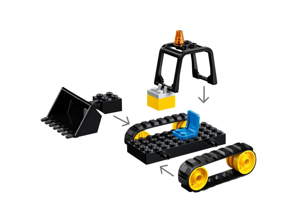 LEGO® City 60252 Bagger auf der Baustelle | ©LEGO Gruppe