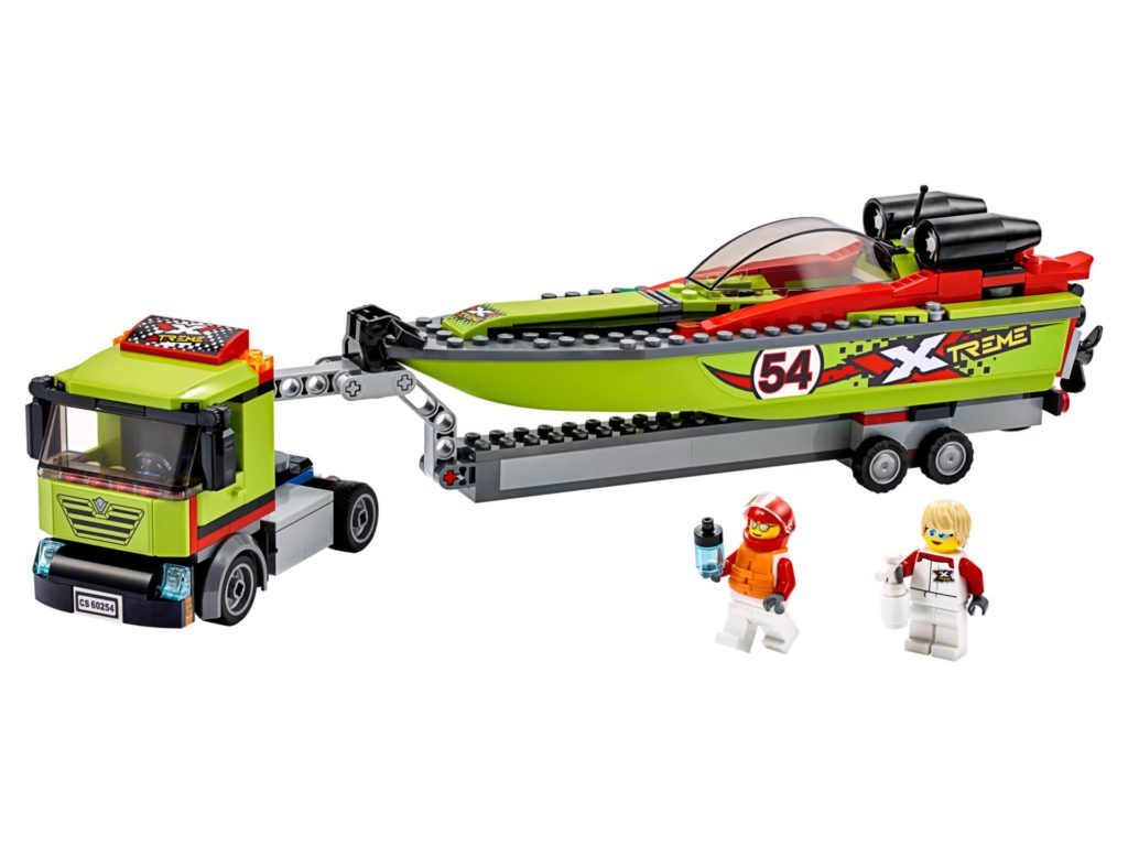 LEGO® City 60254 Rennboot-Transporter | ©LEGO Gruppe