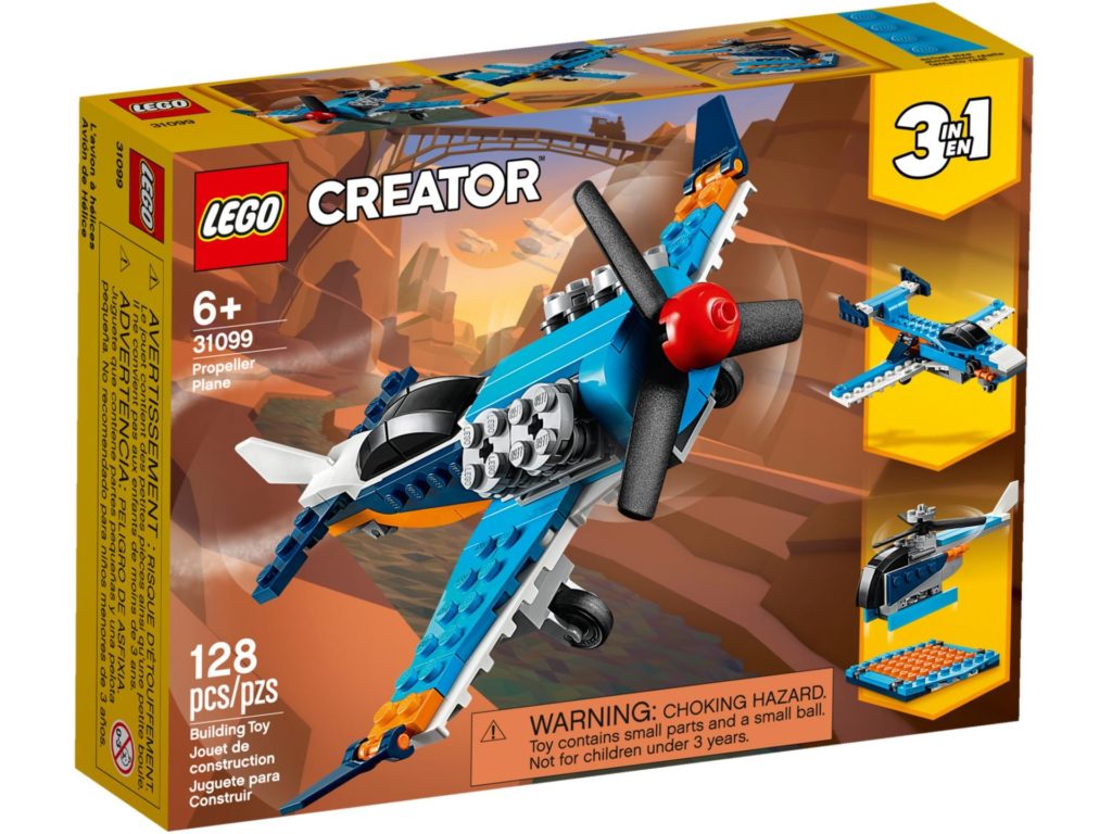 LEGO® Creator 3-in-1 31099 Propellerflugzeug | ©LEGO Gruppe