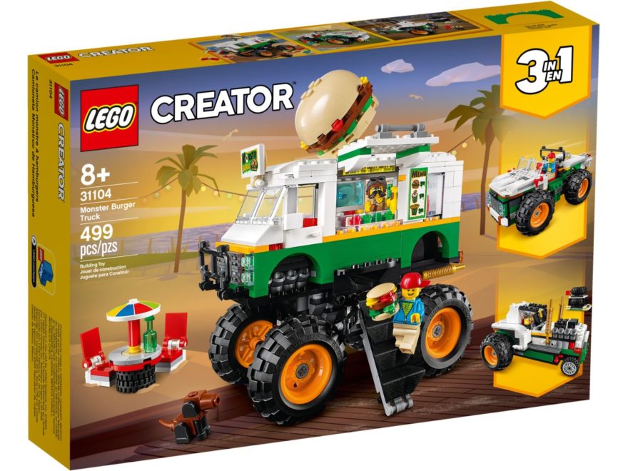 LEGO® Creator 3-in-1 31104 Monster Burger Truck | ©LEGO Gruppe