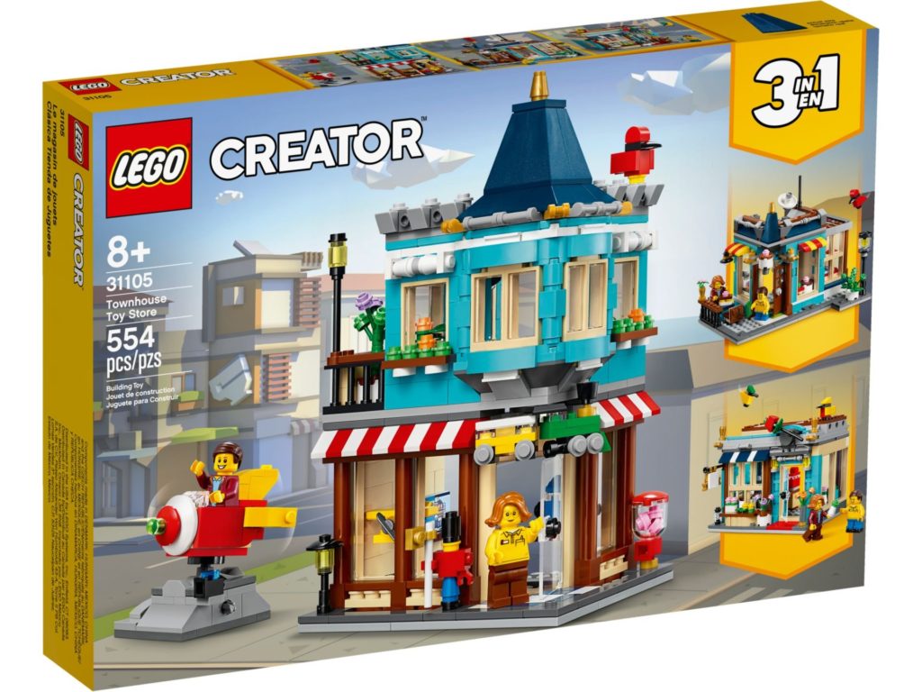 LEGO® Creator 3-in-1 31105 Stadthaus Spielwarenladen | ©LEGO Gruppe