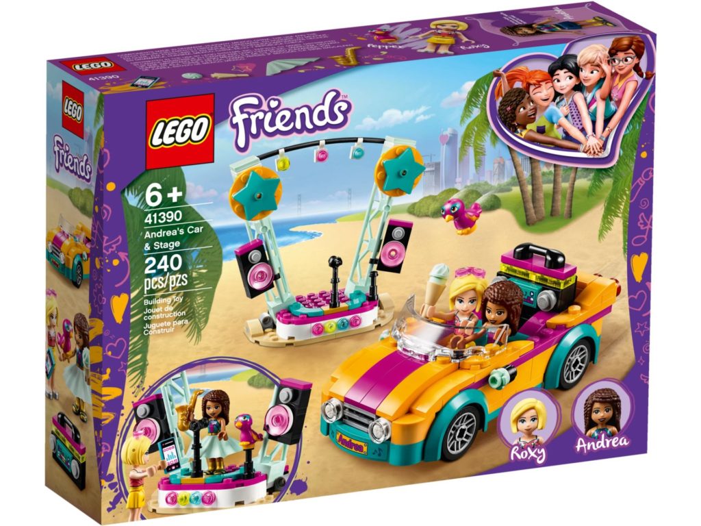 LEGO® Friends 41390 Andreas Auto und Bühne | ©LEGO Gruppe