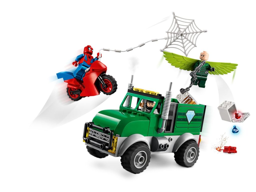 LEGO® Marvel Spider-Man 76147 Vulture's Trucker Robbery | ©LEGO Gruppe