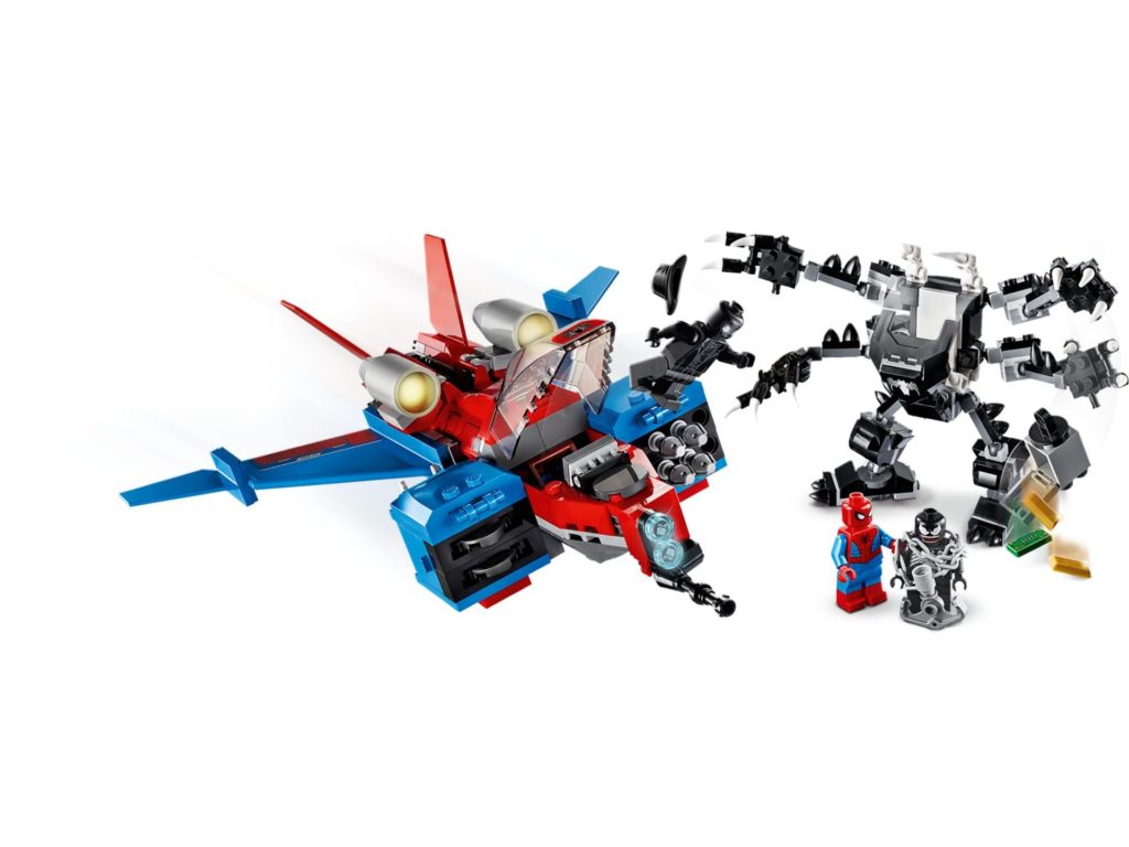 LEGO® Marvel Spider-Man 76150 Spiderjet vs. Venom Mech | ©LEGO Gruppe