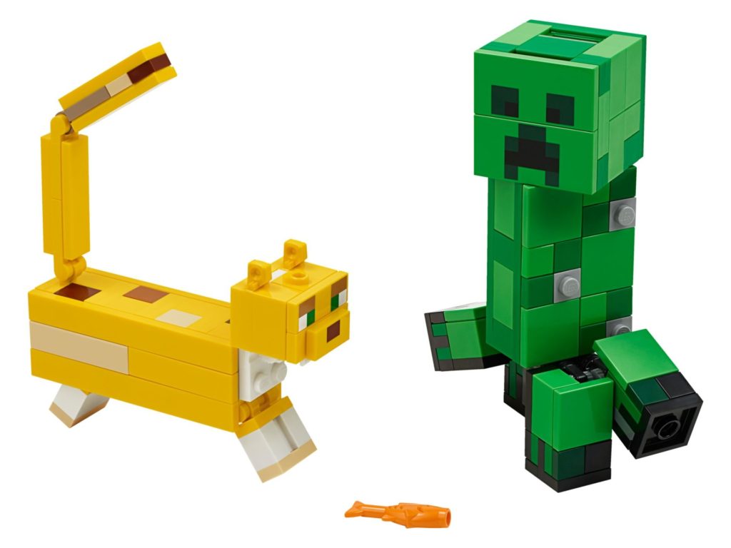 LEGO® Minecraft 21156 BigFig Creeper and Ocelot | ©LEGO Gruppe