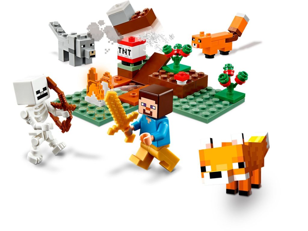 LEGO® Minecraft 21162 The Taiga Adventure | ©LEGO Gruppe