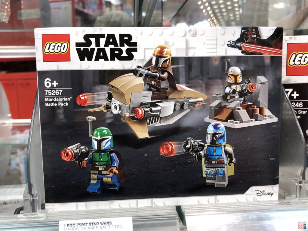 LEGO Star Wars 75267 Mandalorian Battle Pack im Regal | ©2019 Brickzeit