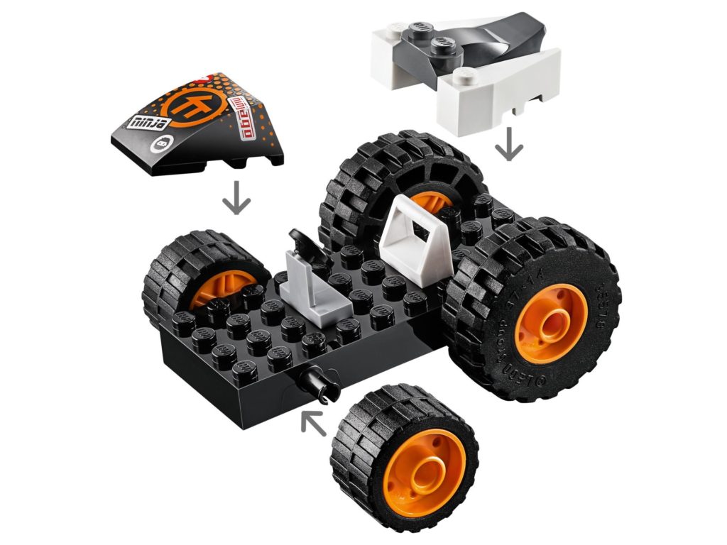 LEGO® Ninjago 71706 Cole's Speeder Car | ©LEGO Gruppe