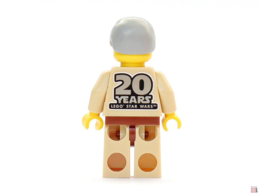 LEGO Star Wars 30624 Obi-Wan Kenobi Minifigur, Rückseite | ©2019 Brickzeit