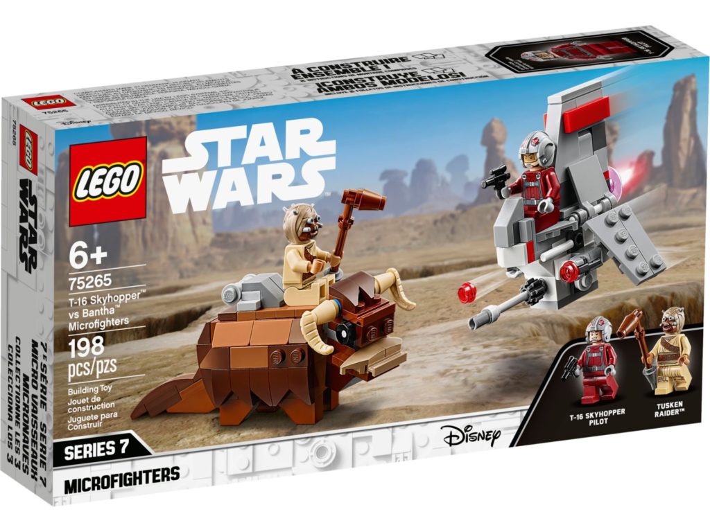 LEGO® Star Wars 75265 T-16 Skyhopper vs. Bantha Microfighter | ©LEGO Gruppe