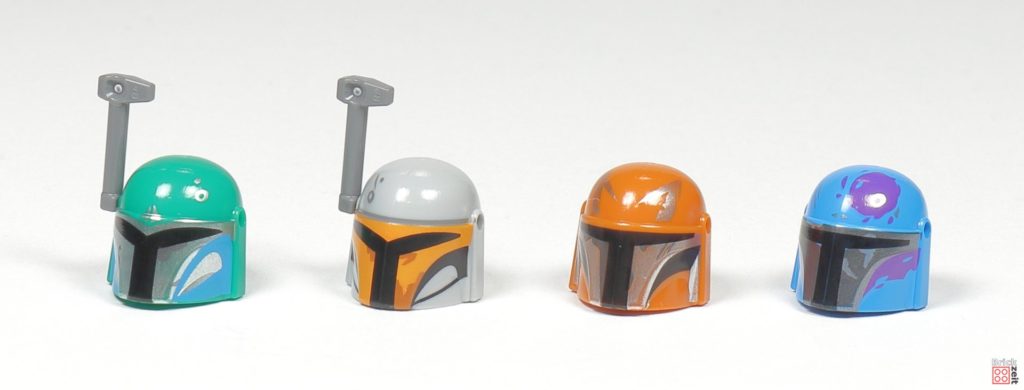 LEGO® Star Wars™ 75267 - Helme Vorderseite | ©2019 Brickzeit