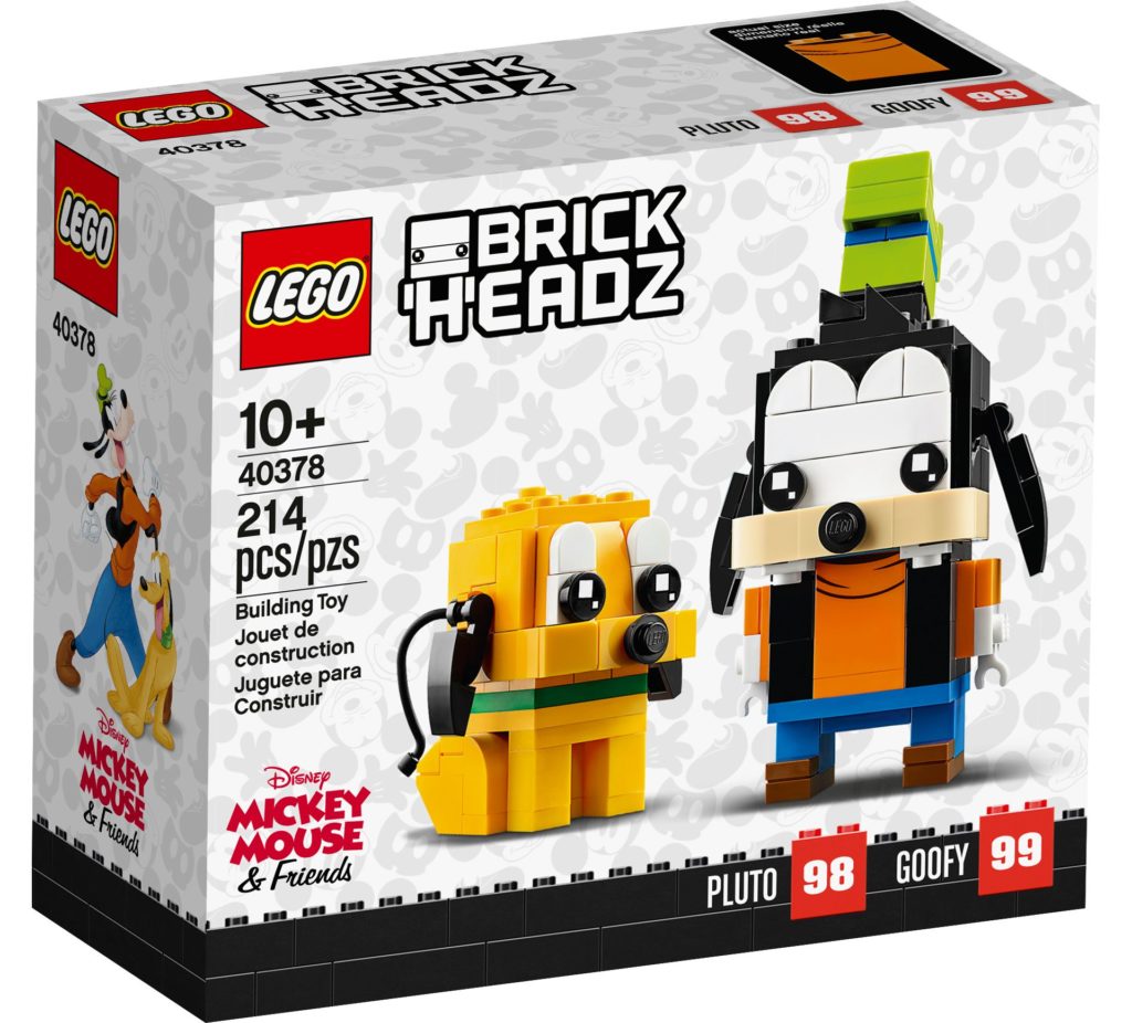 LEGO® Brickheadz 40378 Goofy und Pluto | ©LEGO Gruppe