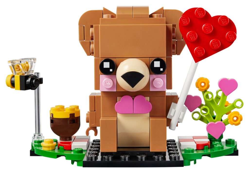 LEGO® Brickheadz 40379 Valentins-Bär | ©LEGO Gruppe