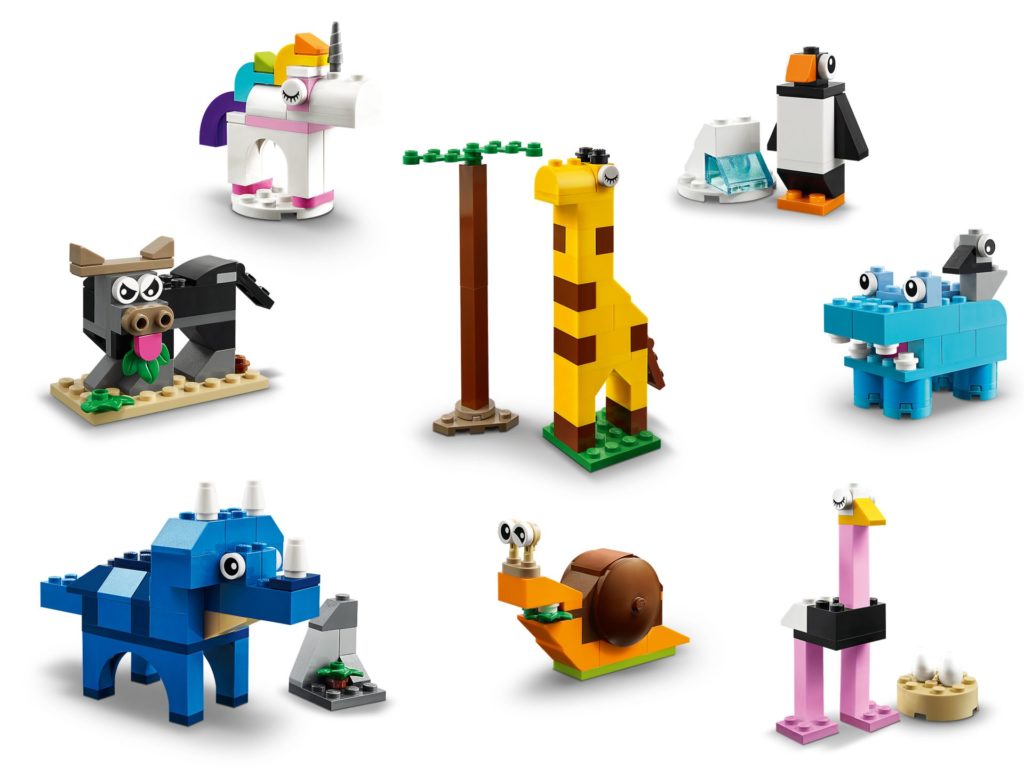 LEGO® Classic 11011 Steinebox - Steine und Tiere | ©LEGO Gruppe