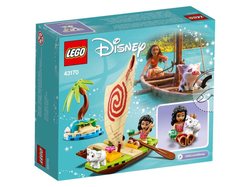 LEGO® Disney 43170 Vaianas Boot | ©LEGO Gruppe