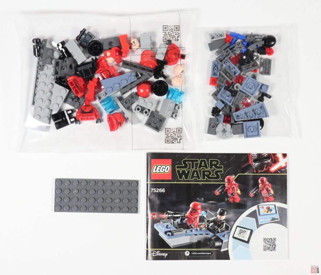 LEGO® Star Wars™ 75266 - Packung, Rückungsinhalt | ©2020 Brickzeit