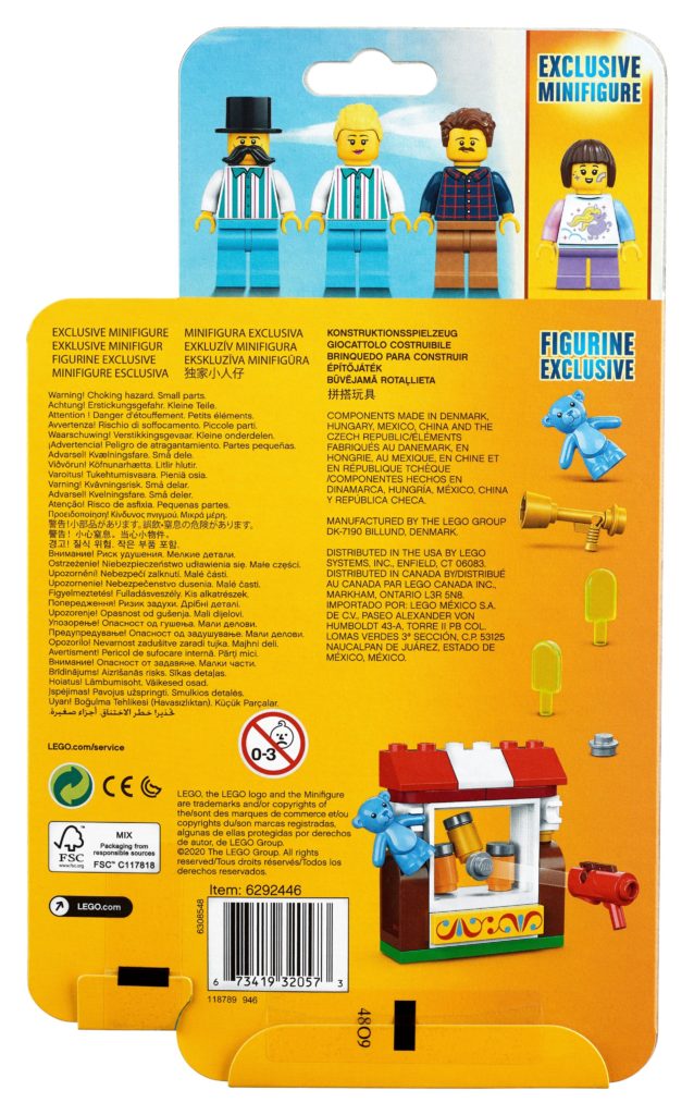 LEGO® 40373 Jahrmarkt-Minifiguren-Zubehörset | ©LEGO Gruppe