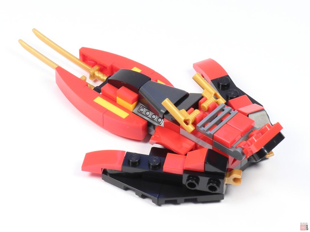 LEGO® Ninjago 30536 Mini Kai Fighter, fertig 02 | ©2020 Brickzeit