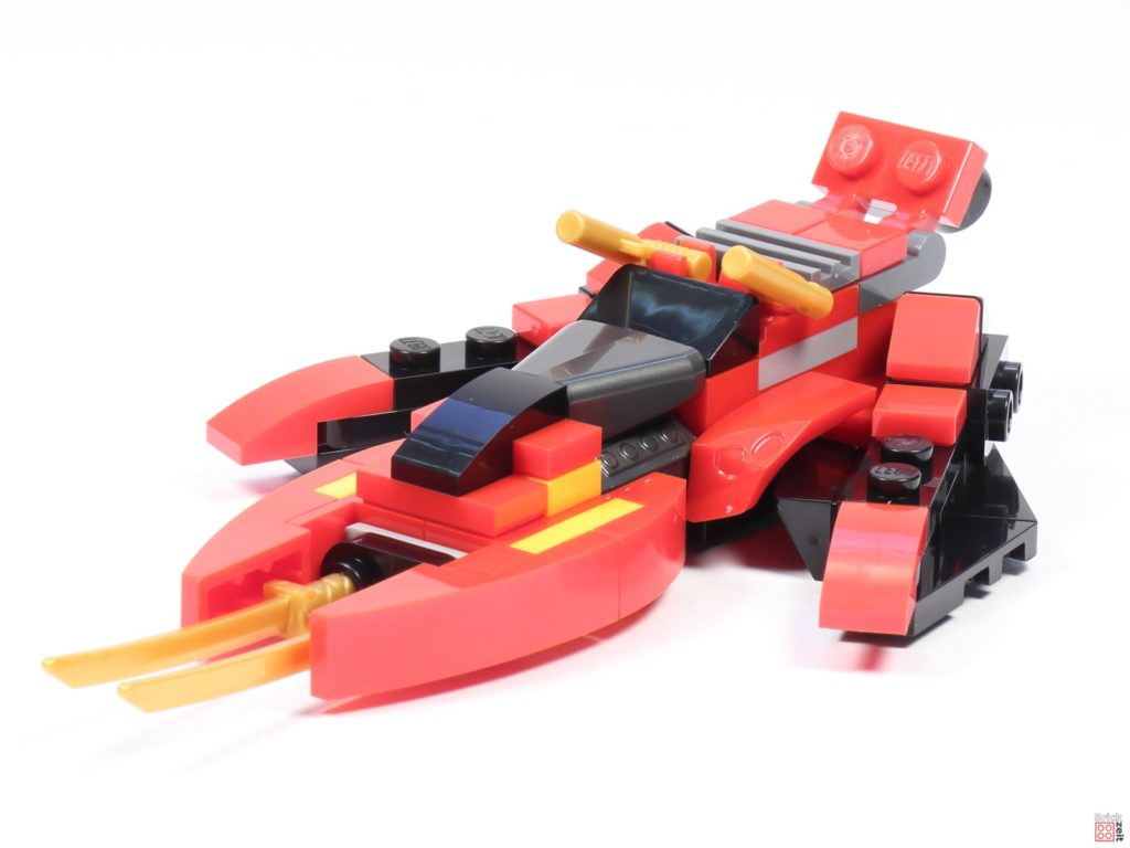 LEGO® Ninjago 30536 Mini Kai Fighter, vorne links | ©2020 Brickzeit