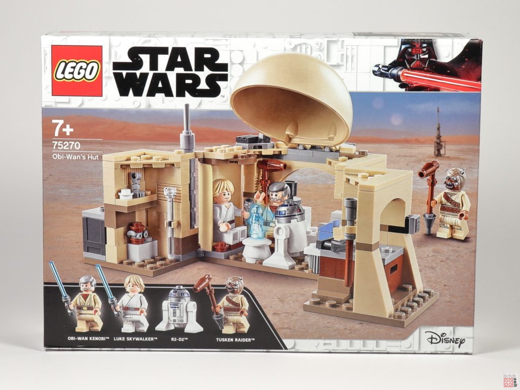 LEGO® Star Wars™ 75270 Obi Wans Hütte - Packung, Vorderseite | ©2020 Brickzeit