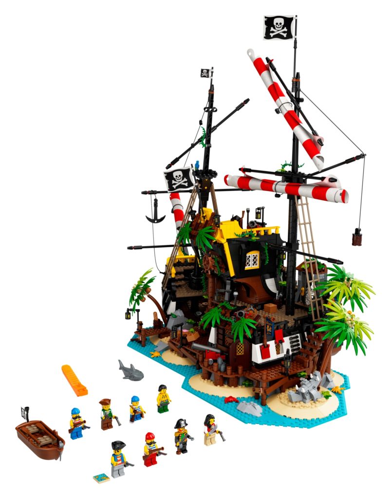 LEGO® Ideas 21322 Piraten der Barracuda-Bucht | ©LEGO Gruppe