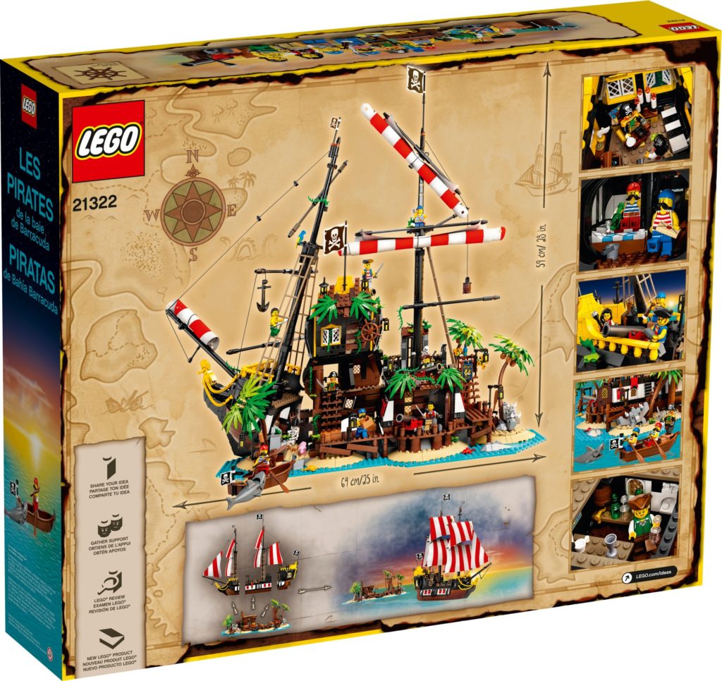 LEGO® Ideas 21322 Piraten der Barracuda-Bucht | ©LEGO Gruppe