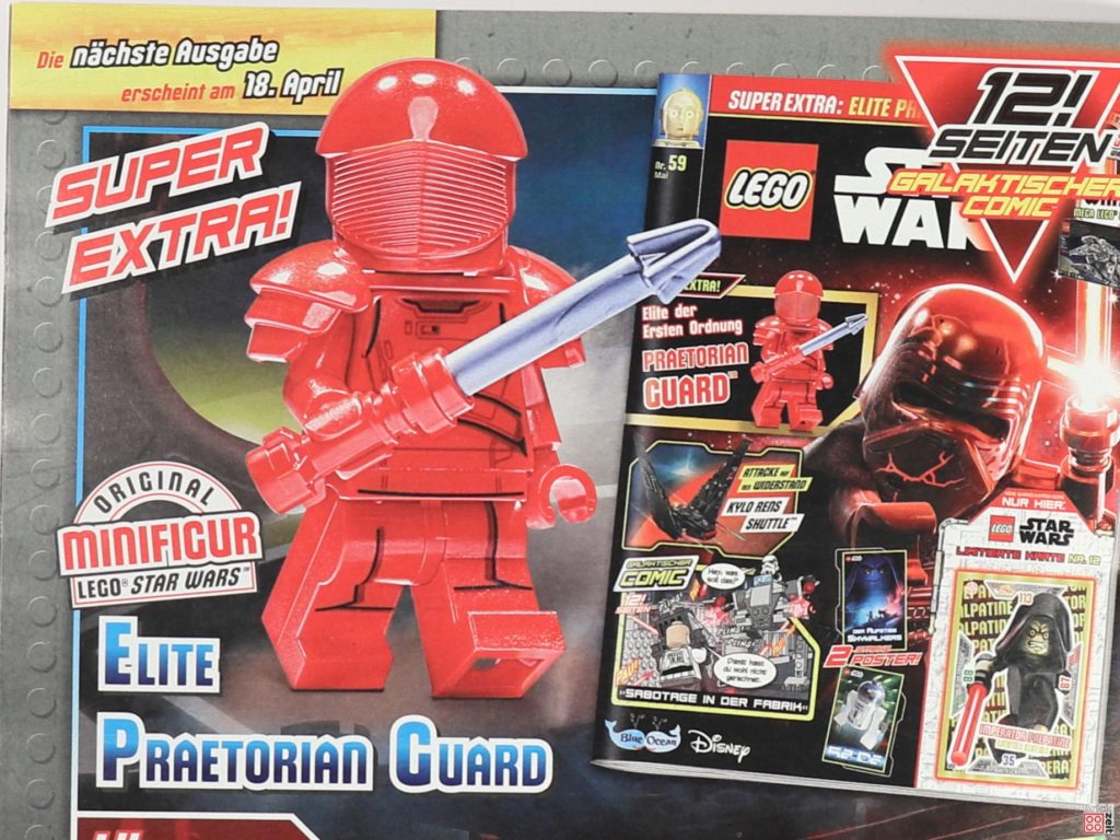 Heftvorschauf LEGO Starwars Magazin 59 mit Elite Praetorian Guard | ©2020 Brickzeit