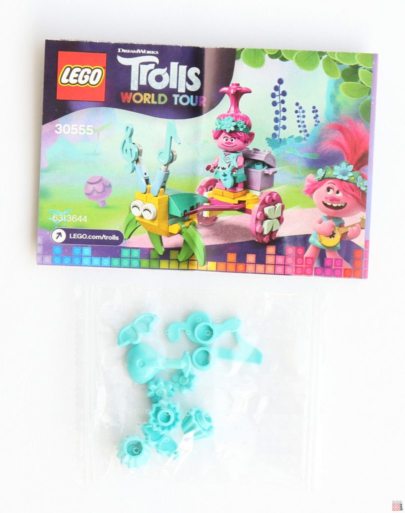 LEGO Trolls World Tour 30555 Poppys Kutsche Polybag, Inhalt 2 | ©2020 Brickzeit