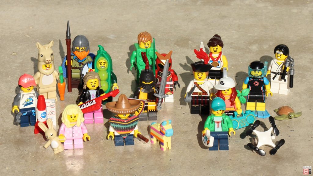 LEGO 71027 - Alle Figuren | ©2020 Brickzeit