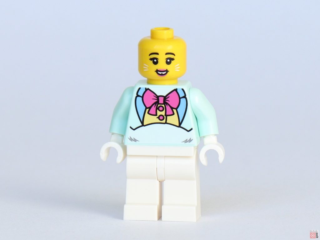 LEGO 853990 Osterhäsin, Vorderseite ohne Ohren | ©2020 Brickzeit