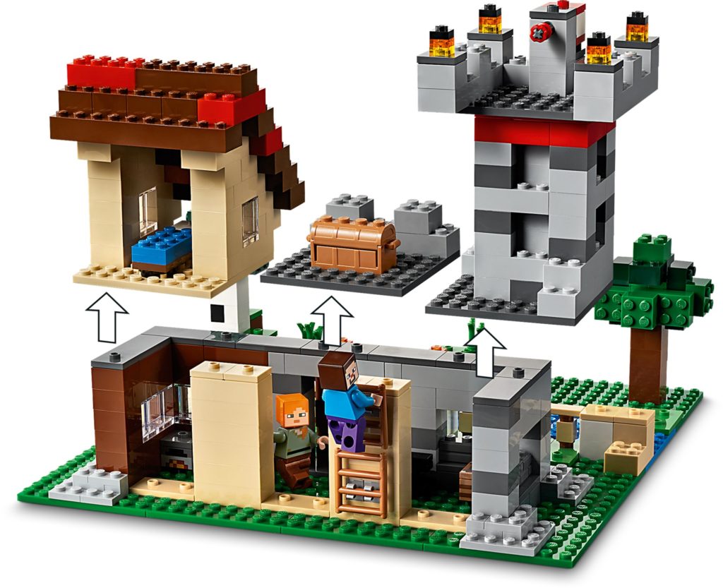 LEGO Minecraft 21161 Die Crafting-Box 3.0 | ©LEGO Gruppe