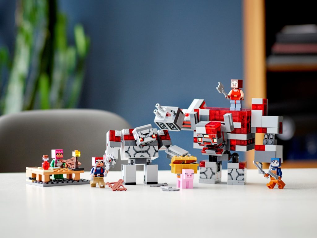 LEGO Minecraft 21163 Das Redstone-Kräftemessen | ©LEGO Gruppe