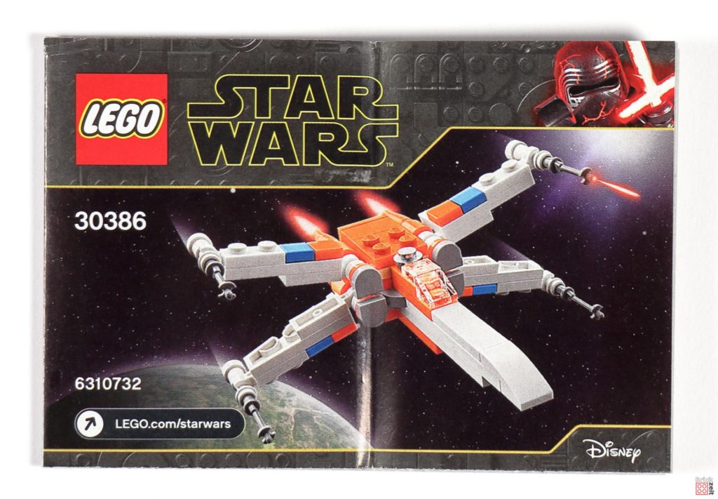 LEGO Star Wars 30386 Poe Dameron's X-Wing Fighter - Polybag-Inhalt | ©2020 Brickzeit