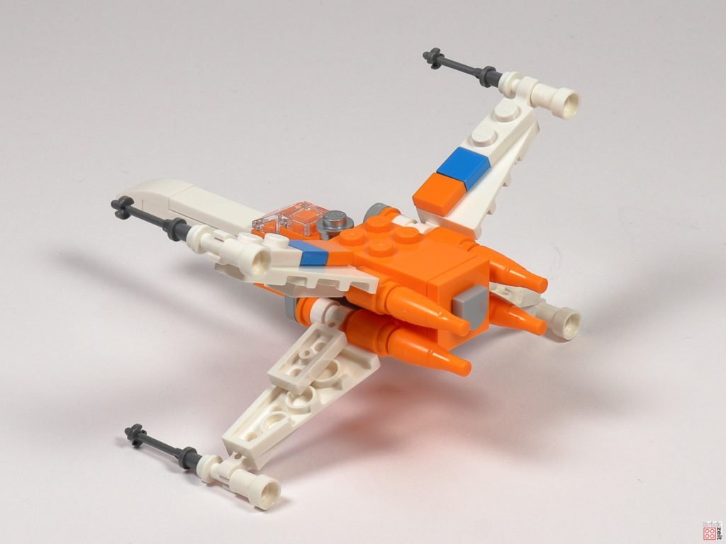 LEGO Star Wars 30386 Poe Dameron's X-Wing Fighter - Rückseite | ©2020 Brickzeit