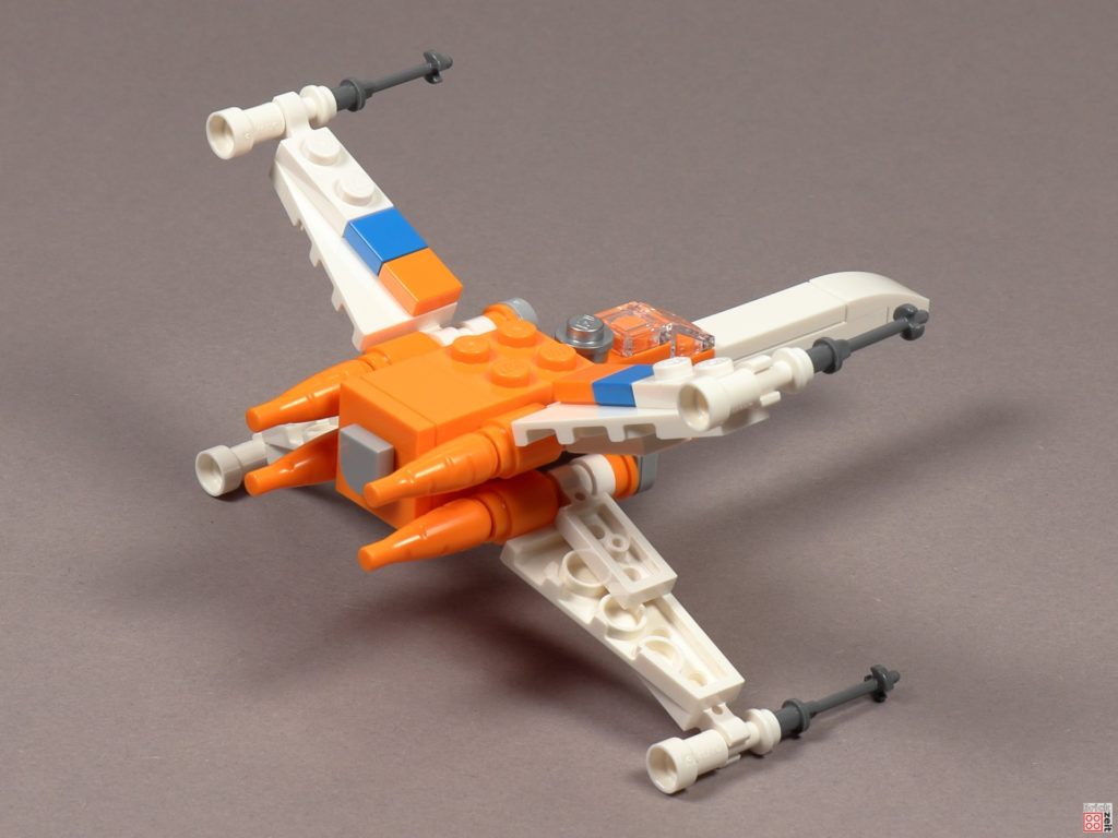 LEGO Star Wars 30386 Poe Dameron's X-Wing Fighter - Rückseite | ©2020 Brickzeit