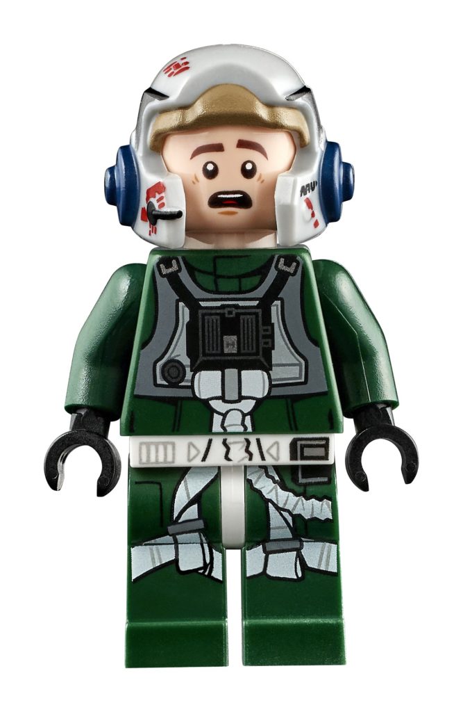 LEGO Star Wars 75275 UCS A-Wing, Pilot mit alternativem Gesicht | ©LEGO Gruppe