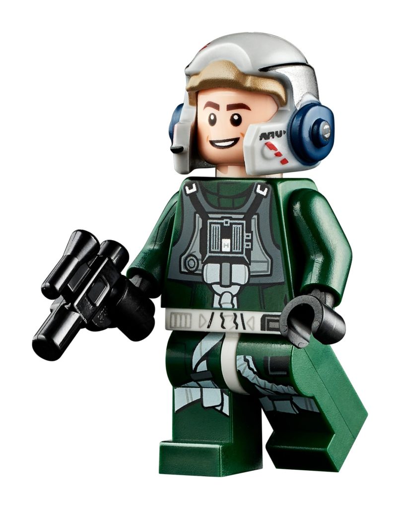LEGO Star Wars 75275 UCS A-Wing, Pilot mit Blaster | ©LEGO Gruppe