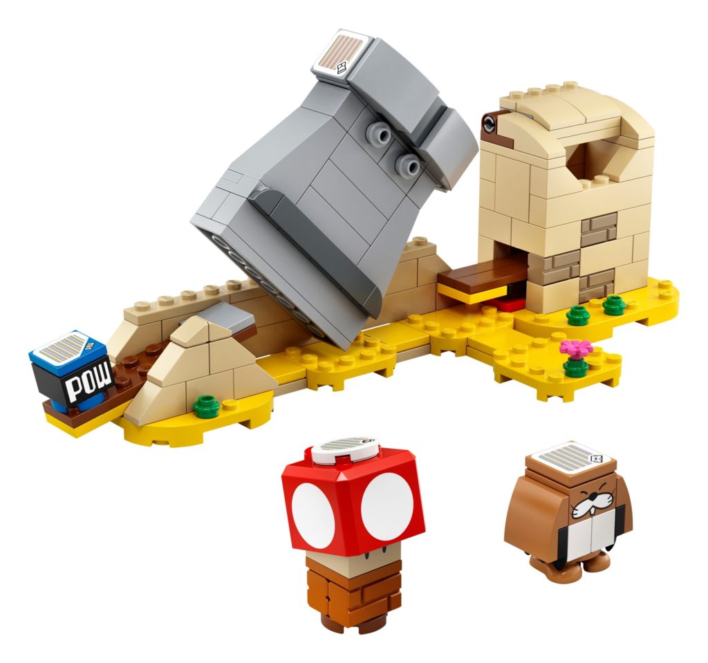 LEGO Super Mario 40414 Monty Mailwurf und Superpilz - Erweiterungsset | ©LEGO Gruppe