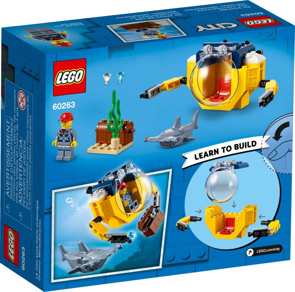 LEGO City 60263 Mini-U-Boot für Meeresforscher | ©LEGO Gruppe
