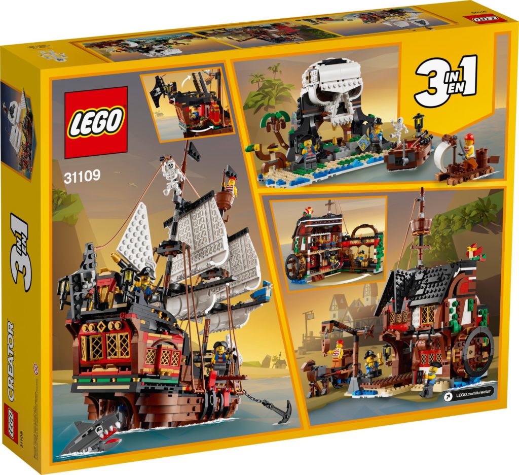 LEGO Creator 31109 Piratenschiff | ©LEGO Gruppe