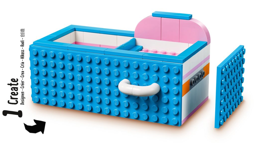 LEGO DOTS 41907 Stiftehalter mit Schublade | ©LEGO Gruppe