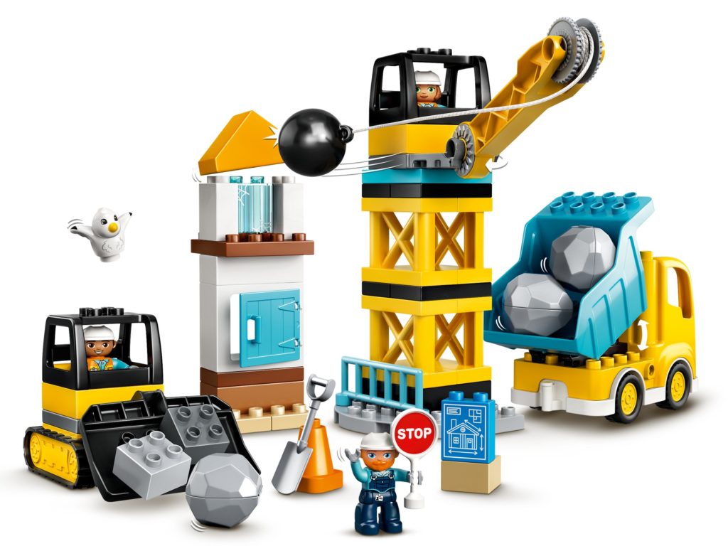 LEGO DUPLO 10932 Baustelle mit Abrissbirne | ©LEGO Gruppe
