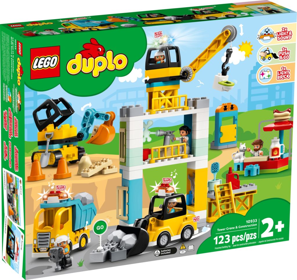 LEGO DUPLO 10933 Große Baustelle mit Licht und Ton | ©LEGO Gruppe