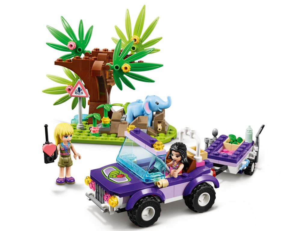 LEGO Friends 41421 Rettung des Elefantenbabys mit Transporter | ©LEGO Gruppe