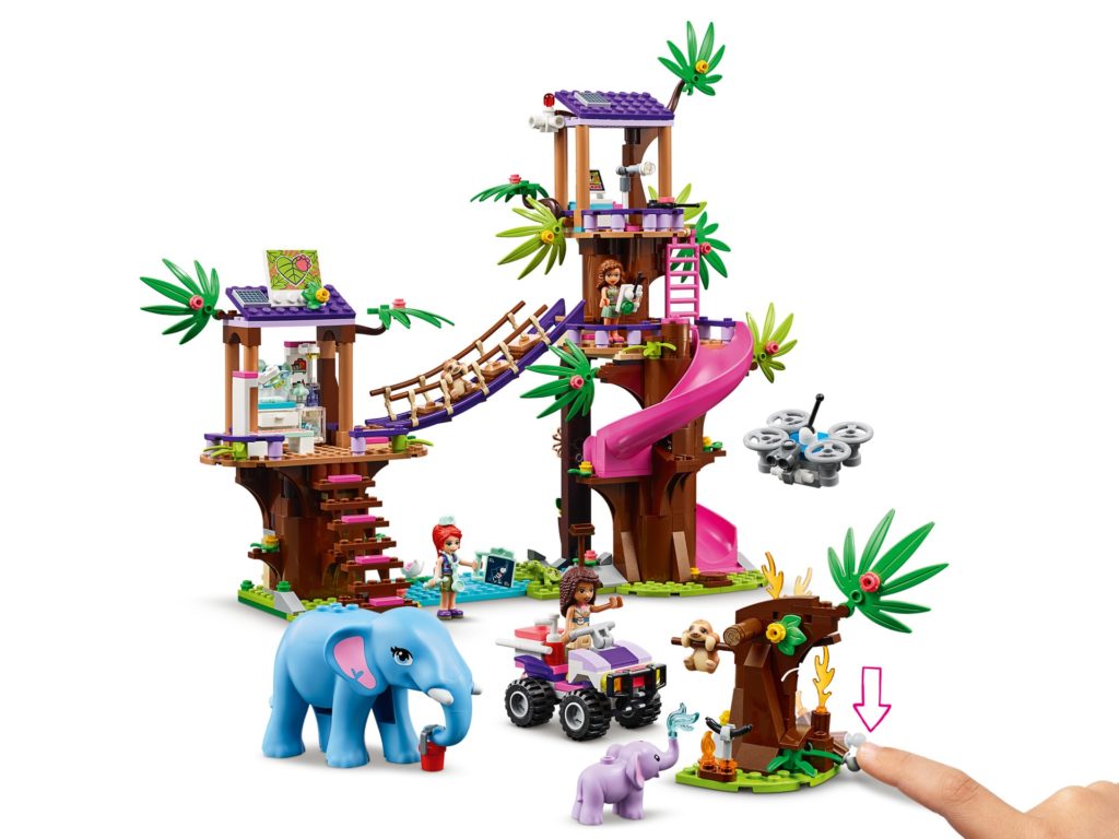 LEGO Friends 41424 Tierrettungsstation im Dschungel | ©LEGO Gruppe